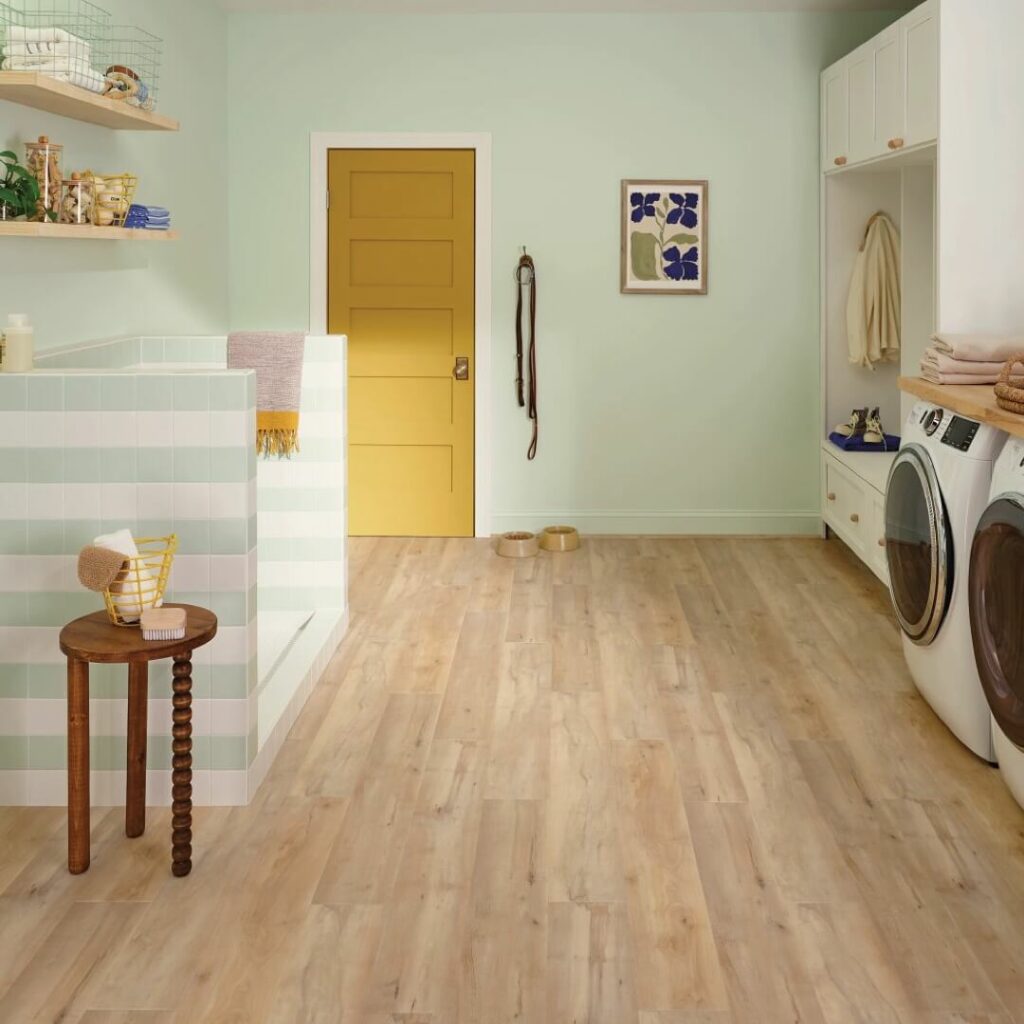 Laundry room flooring