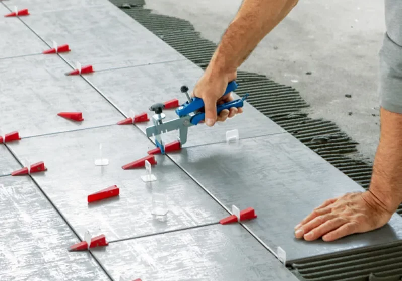 Tile-Install-During Tile Installation